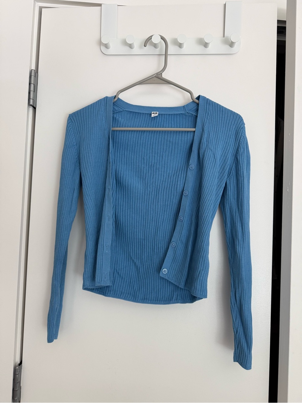 Uniqlo Cerulean Blue Cardigan